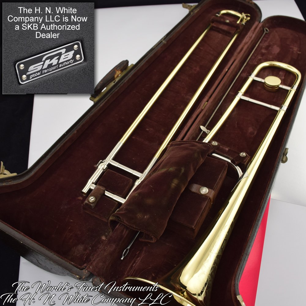 1938 Vintage King H. N. White New Proportion Artist Solo Trombone