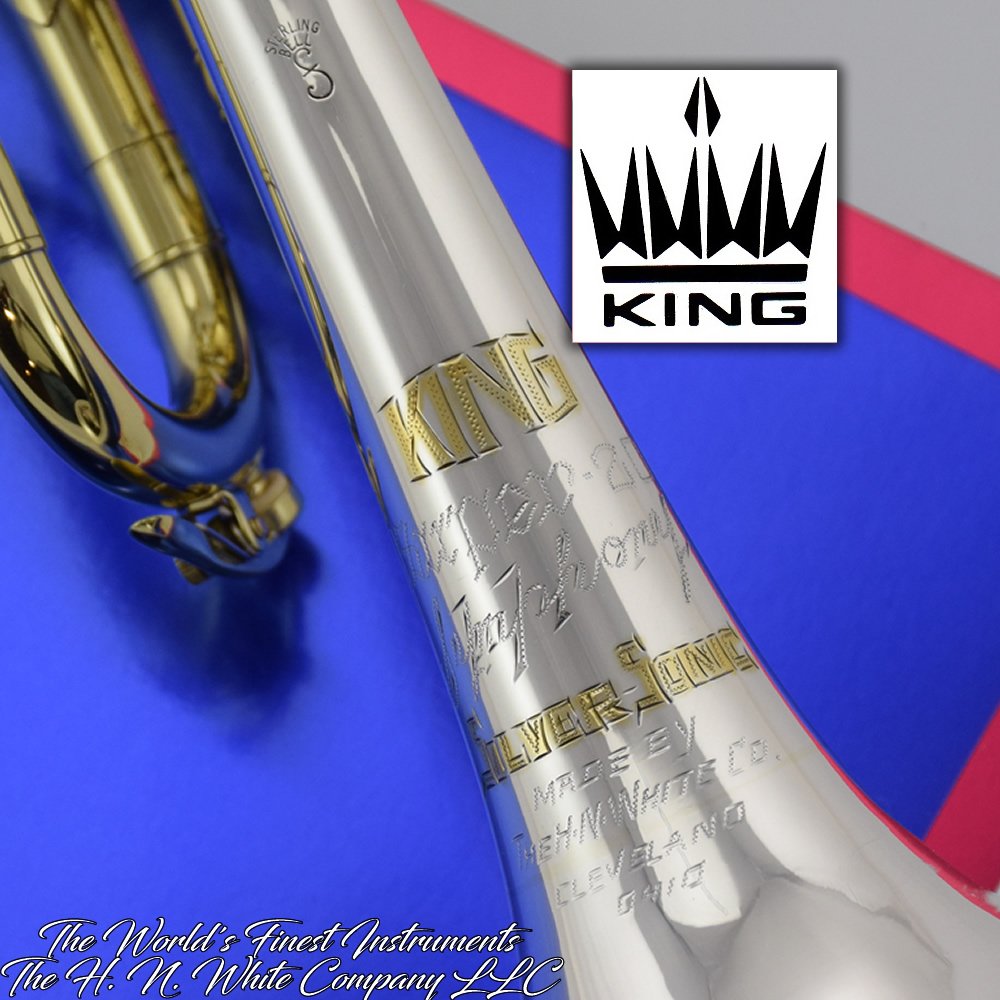 1965 Vintage King H. N. White Super 20 Symphony Silversonic