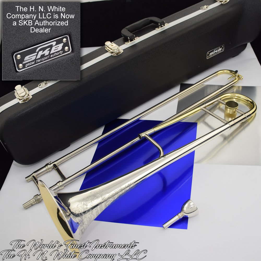H. N. White King 2B Silvertone トロンボーン H.N. White King 2B Silvertone - Brass Ark
