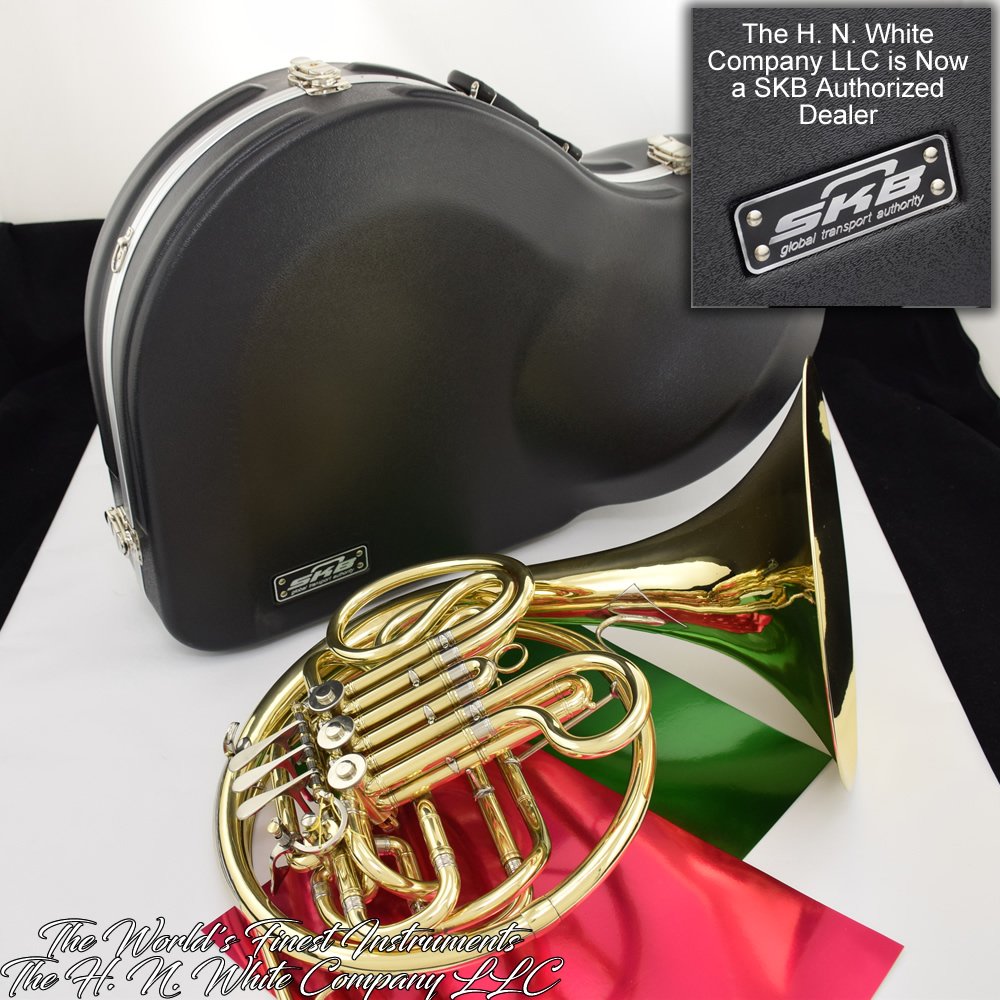 1960 Vintage King H. N. White Made Double French Horn Wow SN