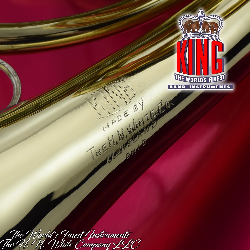 1960 Vintage King H. N. White Made Double French Horn Wow SN