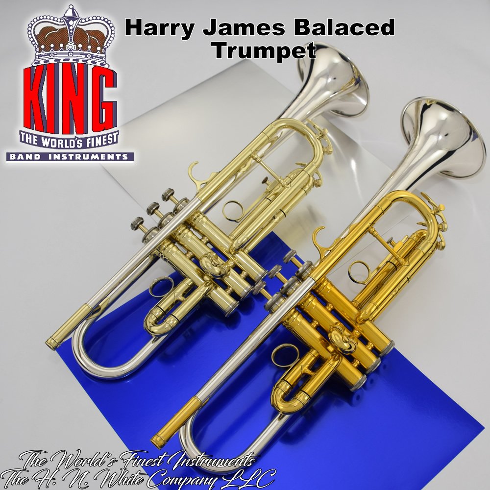 1956 Vintage King Harry James Super 20 Symphony Silversonic